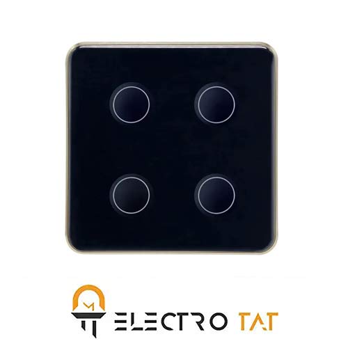 کلید چهار پل لمسی هوشمند مخروطی کامکث الکتریک