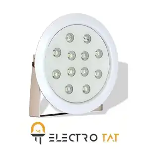 چراغ استخری روکار پایه دار  ضد آب ۱۲ وات مدل 12RE