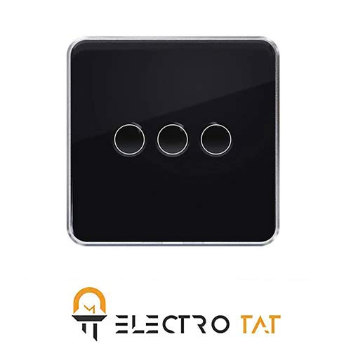 کلید سه پل لمسی هوشمند مخروطی کامکث الکتریک