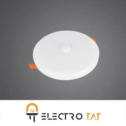 چراغ سقفی توکار فولایت سنسوریک 20w دایره ای پارس شعاع توس