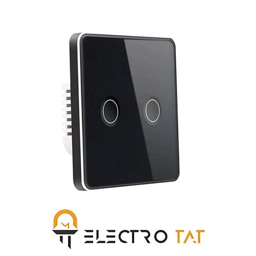 کلید دو پل لمسی هوشمند مخروطی کامکث الکتریک