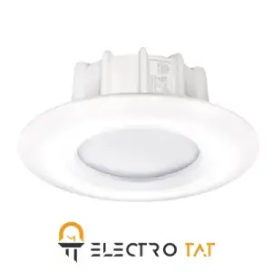 چراغ سقفی SMD توکار SH-2021-DOB 6W شعاع (واترپروف)