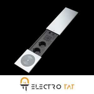 پریز کابینتی کشویی نستک مولتی فانکشن با شارژر وایرلس