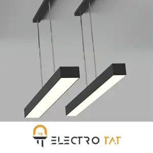 چراغ خطی روکار آویز SH-1814S شعاع 