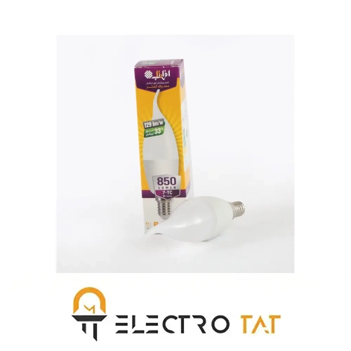 لامپ 6/6 وات 850 لومن اشکی با سرپیچ E14 افراتاب