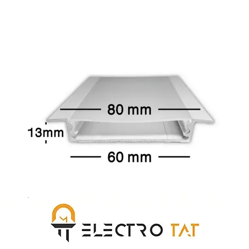 پروفیل لاین نوری توکار کد 57
