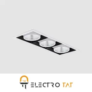 چراغ مولتی دانلایت توکار اوربیتال سه خانه 69 وات مازی نور