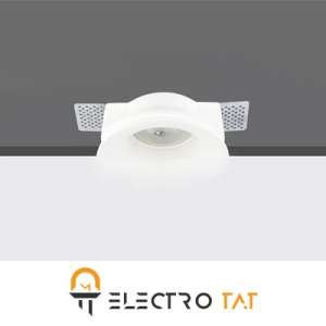 چراغ گچی سقفی توکار SH-3302 شعاع