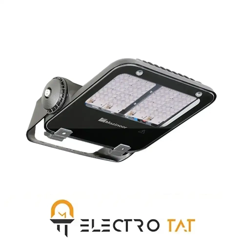 چراغ پروژکتور اپتیلوکس s با پخش نور متقارن باز 100w مازی نور