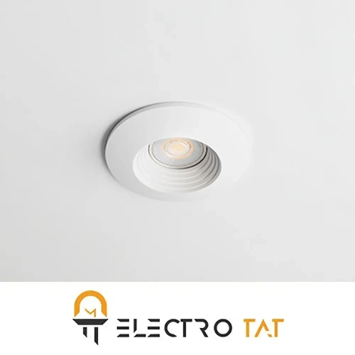 چراغ گچی سقفی توکار SH-5701 شعاع (قاب هالوژن)