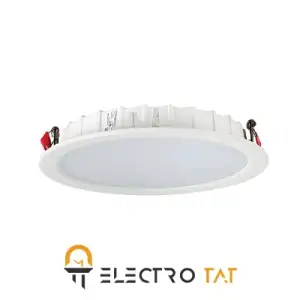 چراغ سقفی SMD توکار 30 وات 8020 شعاع 