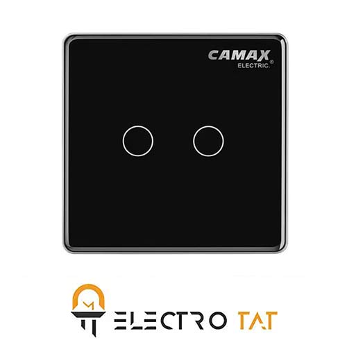 کلید لمسی دو پل ساده کامکث الکتریک