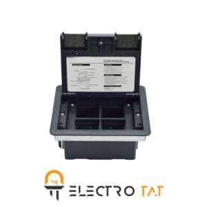 پریز کف خواب با ظرفیت 4 ماژول 10160-4 ملونی 