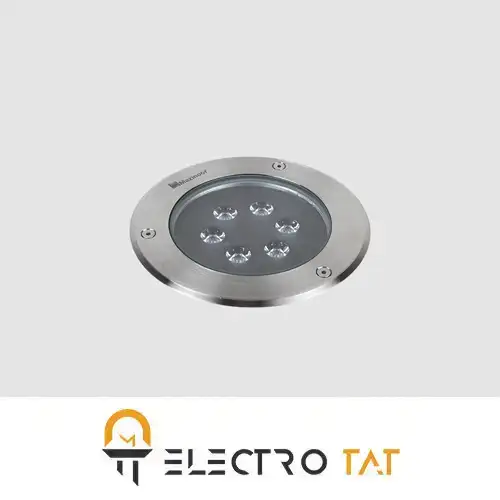 چراغ دفنی اينترالوكس 12 وات 1200 لومن قطر 18cm مازی نور