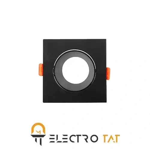 قاب هالوژن تک شعله مربع کد 5768 (بدنه ABS)