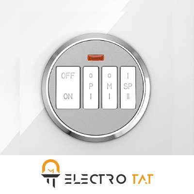 کلید کولر چهار پل ایران الکتریک مدل اسپادانا