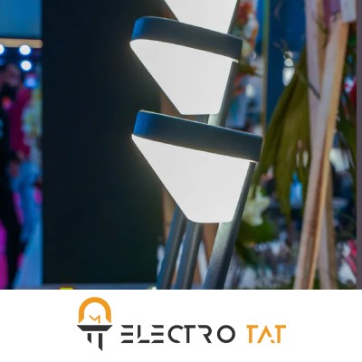 چراغ پارکی اهورا زمرد نور 51 سانتی متری