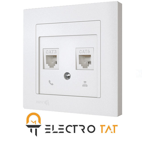 پریز تلفن و شبکه نستک Evidente
