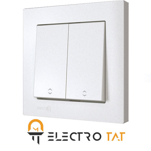 کلید تبدیل مکانیکی دو پل نستک مدل Evidente