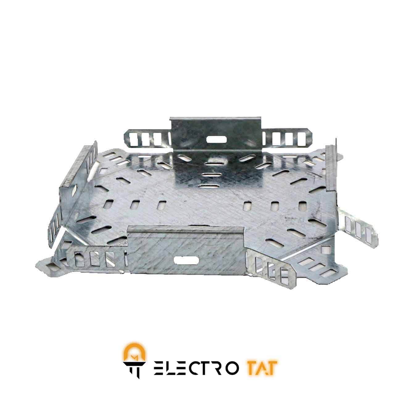 زانو چهار راهی سینی کابل گالوانیزه عرض 5 سانتیمتر با ضخامت های مختلف