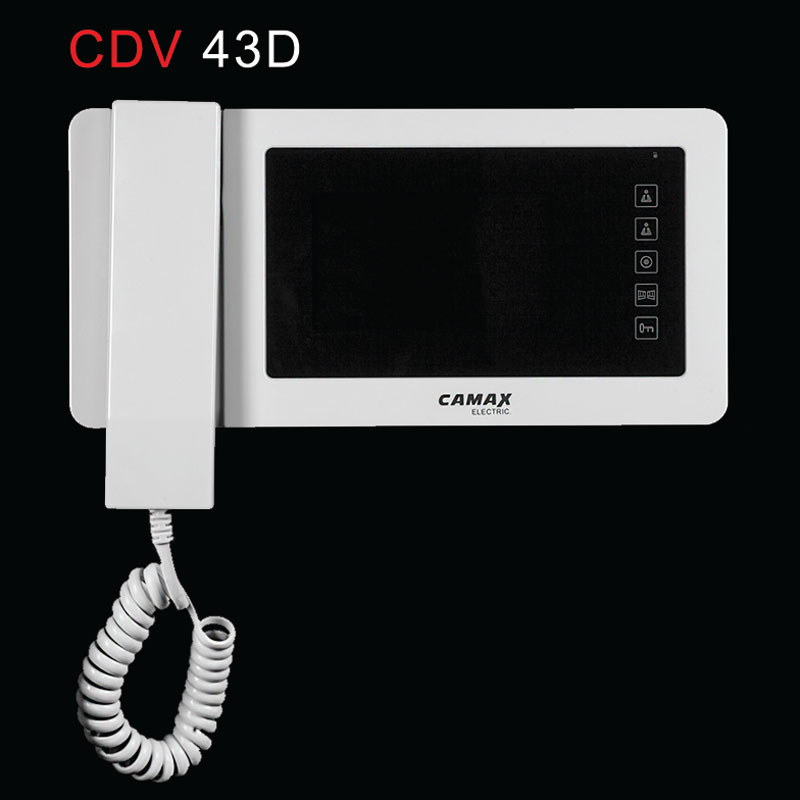 گوشی در باز کن تصویری رنگی کامکث مدل CDV 43D