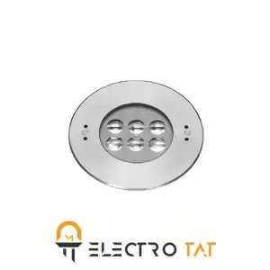 چراغ استخری توکار 18 وات B4YB0618 6*3W شعاع RGB