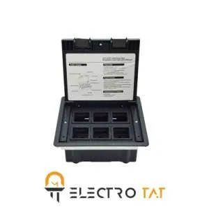 پریز کف خواب با ظرفیت 12 ماژول 10160-12 ملونی
