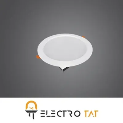 چراغ توکار سولاریس 30وات گرد پارس شعاع توس