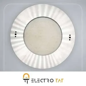چراغ توکار استخری استیل 30 وات فوق باریک 30TOL