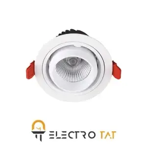 چراغ سقفی COB توکار SH-AL6701 36W شعاع