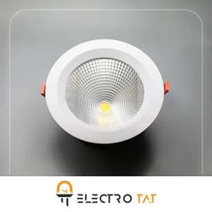 چراغ سقفی توکار 65 وات COB سان لوکس