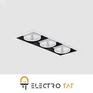 چراغ مولتی دانلایت توکار اوربیتال سه خانه 69w مازی نور