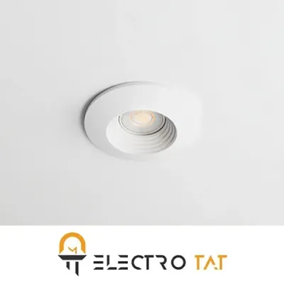 چراغ گچی سقفی توکار SH-5701 شعاع (قاب هالوژن)