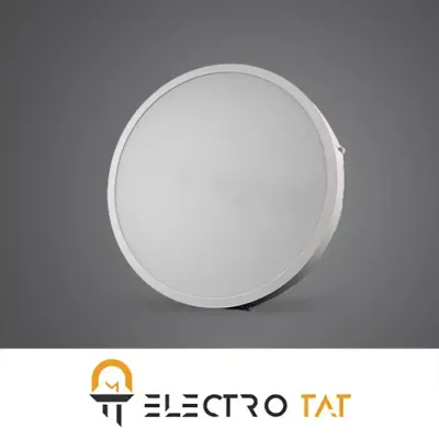 چراغ سقفی روکار آویسا 65 وات گرد پارس شعاع توس