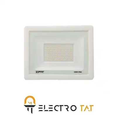 پرژکتور SMD 100W مدل ZFR بدنه سفید