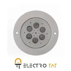 چراغ استخری توکار 6 وات تک رنگ 6TOE