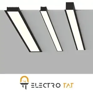 چراغ خطی توکار SH-1814 شعاع