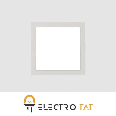 چراغ سقفی 25w توکار مربعی مازی نور مدل آریانا 20x20