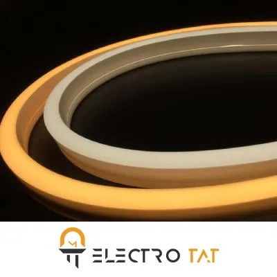 ریسه نئون فلکسی تراکم 120 12 ولت لوپ لایت