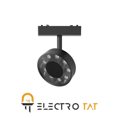 چراغ مگنتی نقطه ای گریل SH-ULT-MG-04-9w-G شعاع