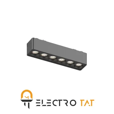 چراغ مگنتی نقطه‌ای ثابت SH-ULT-MG-01 6w شعاع