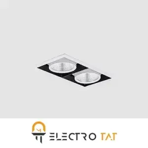 چراغ مولتی دانلایت توکار اوربیتال دو خانه 64w مازی نور