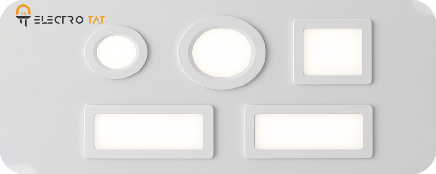 انواع چراغ سقفی توکار