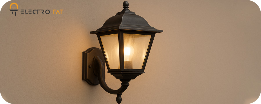 چراغ دیواری حیاطی و پارکی