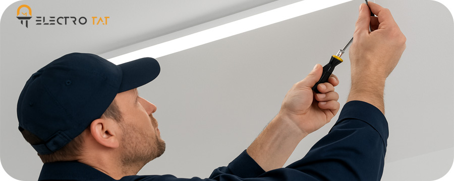 نصب لامپ مهتابی LED چگونه است؟