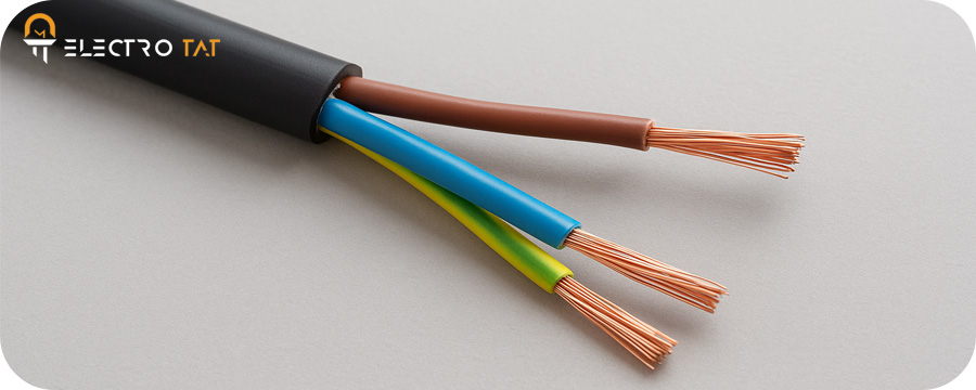 کابل سه رشته افشان