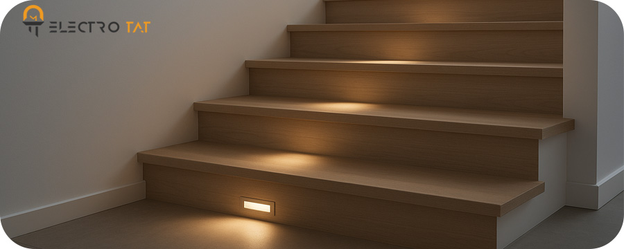 چراغ زیرپله و کنارپله چیست و چه کاربردی دارد؟