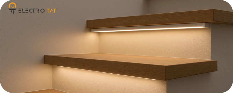 چراغ زیر پله خطی