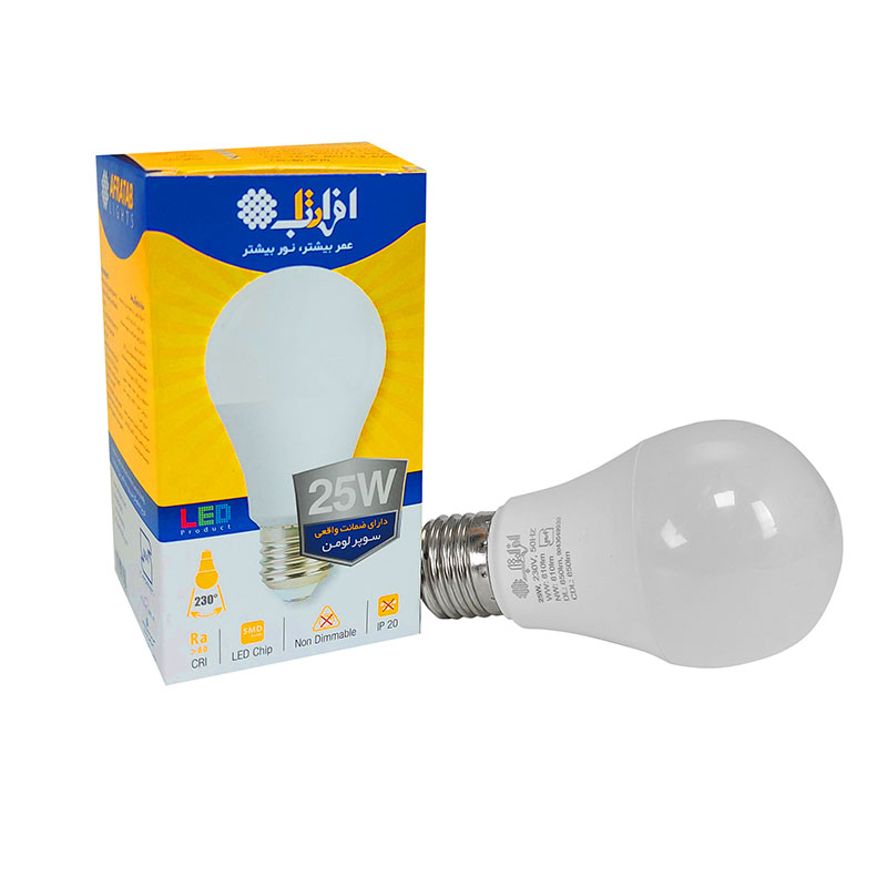 لامپ LED ال ای دی ۲۵ وات حبابی افراتاب