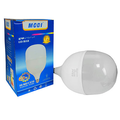 لامپ حبابی استوانه ای 60 وات مودی ( IR_MD1360 )